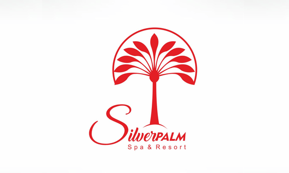 Silver Palm Logo - Silver Leaf