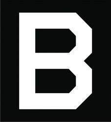 Black and White B Logo - 95th Bomb Group | Skyliner Band