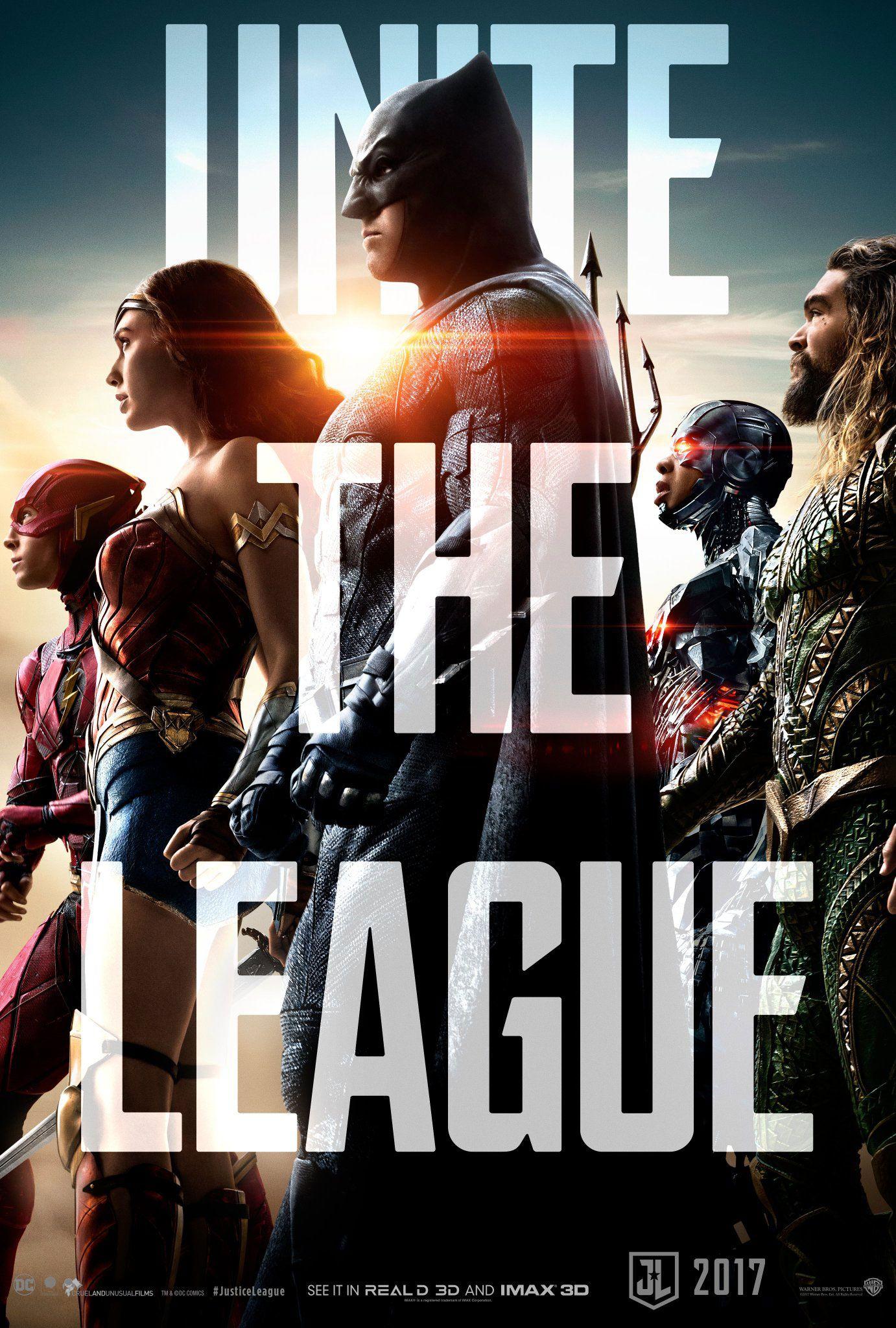 Warner Bros Feature Presentation Logo - The League Join Forces In A New Justice League Poster - The Feature ...
