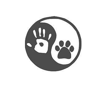 Hand Paw Logo - Minglewood Trading Yin Yang Hand Paw Print