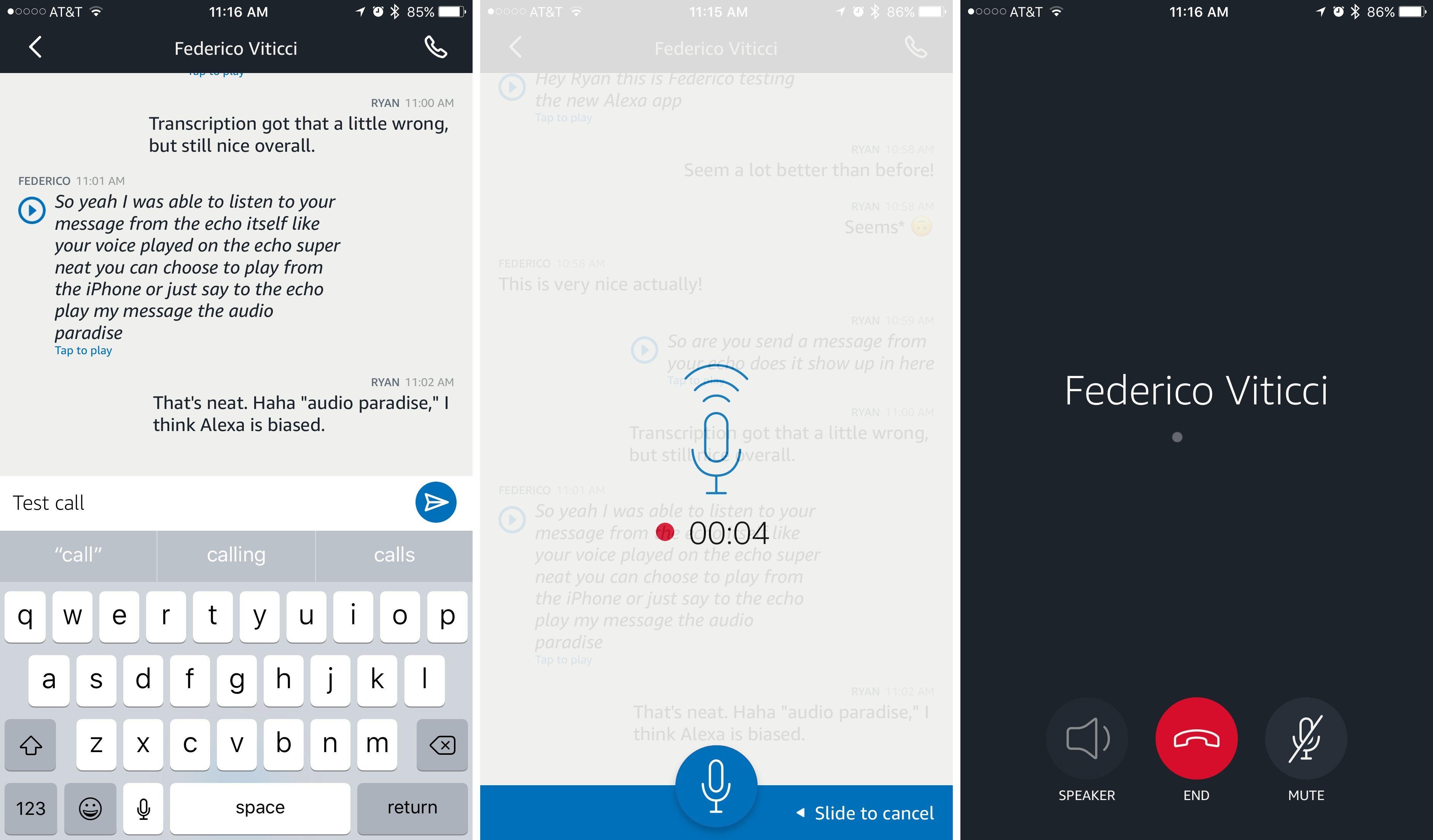 Google Voice iPhone App Logo - Amazon Launches Redesigned Alexa App for iOS – MacStories