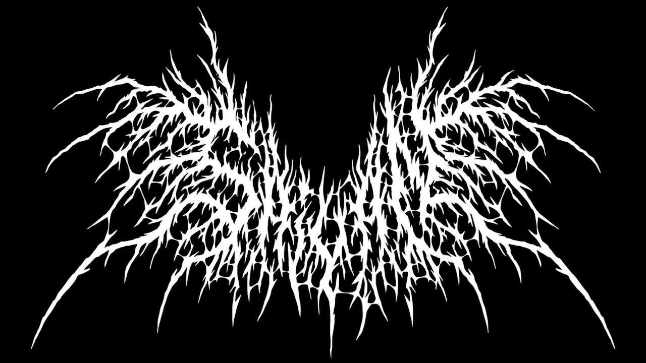 Black Metal Logo - Speed Art Black Death Metal Logo