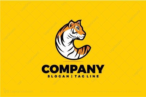 Tiger C Logo - Exclusive Logo C Tiger Logo. Logo Designs