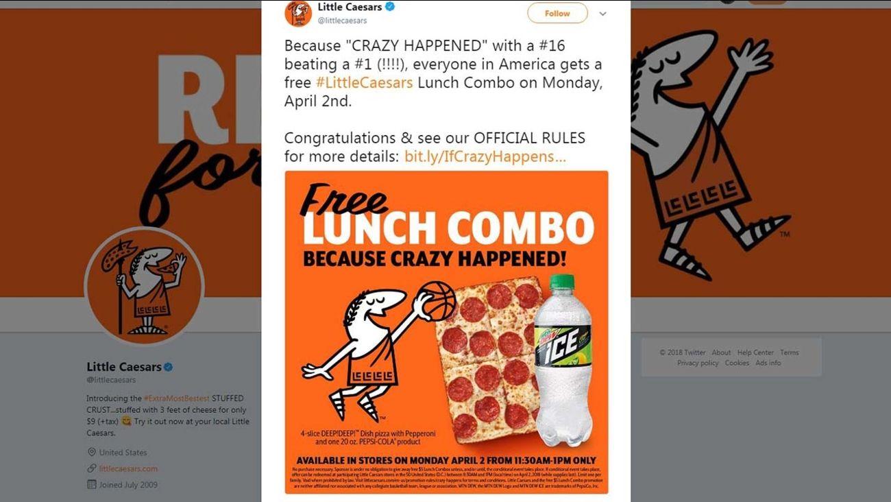Food Little Caesars Logo - FREE PIZZA! Little Caesars set to give away lunch combos on Monday ...