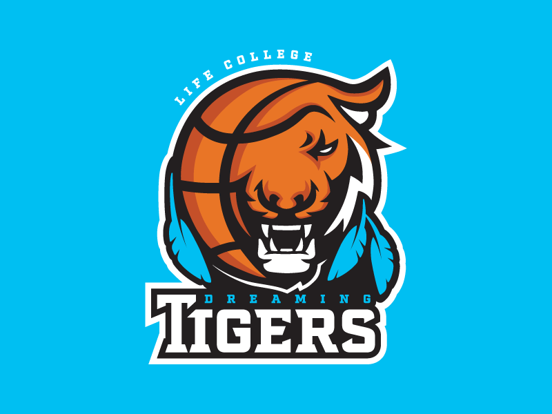 Tiger Basketball Logo - Dreaming Tigers Team Logo by Gideon Evenhouse | Dribbble | Dribbble