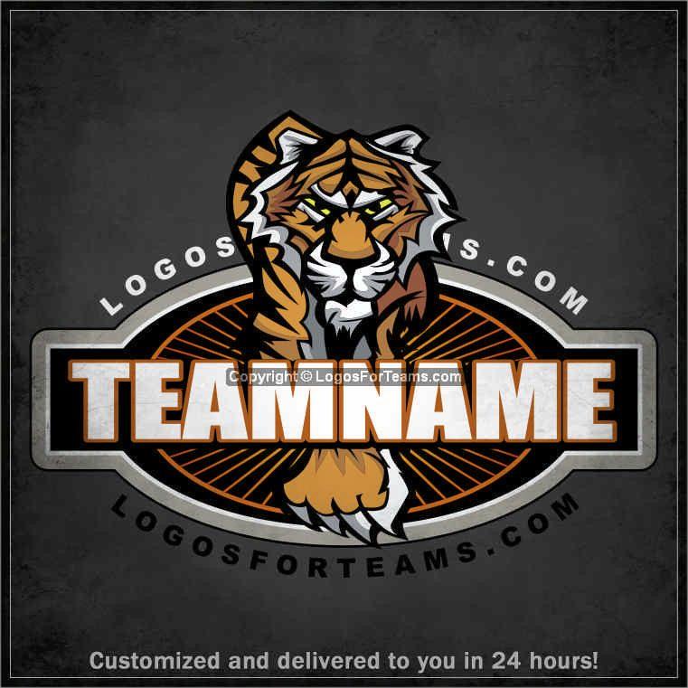 Tiger C Logo - Ready Made Custom Tiger Logo J1 C
