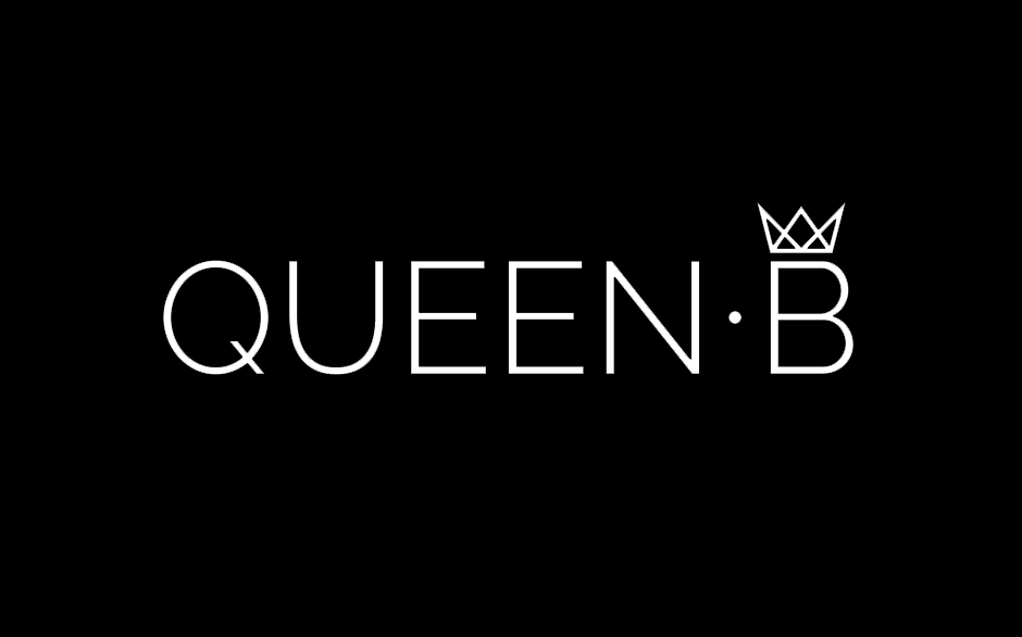 Black and White B Logo - Queen B
