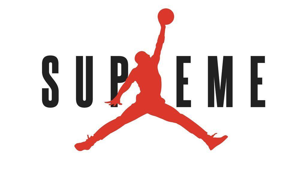 Red Basketball Player Logo - Supreme Jordan Logo Sticker (4 in 2019 | Supreme | Jordans, Jordan ...