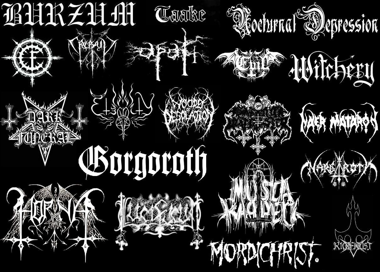 Шрифт металл групп. Лого ДЭТ метал групп. Лого Блэк метал групп. Логотипы металл групп Блэк метал. Надписи в стиле металл.