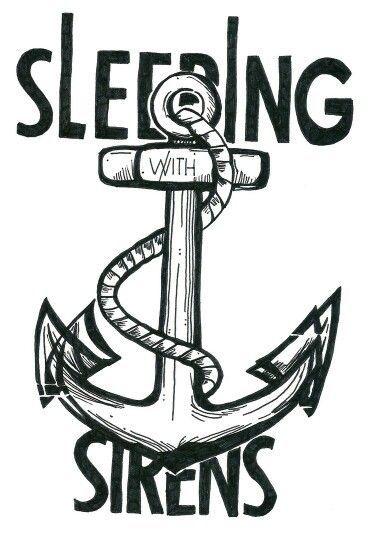 Sleeping With Sirens Logo - Sleeping with sirens | Haley party stuff | Pinterest | Sleeping with ...