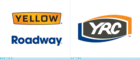 YRC Logo - Brand New: Swooshing Shipping