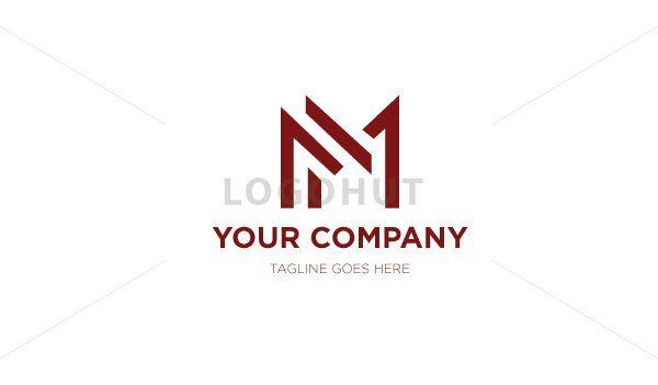 Maroon Company Logo - M Letter Maroon Building Logo | Logohut