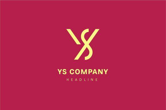 Maroon Company Logo - YS company logo. ~ Logo Templates ~ Creative Market