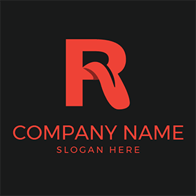 Maroon Company Logo - Free R Logo Designs. DesignEvo Logo Maker