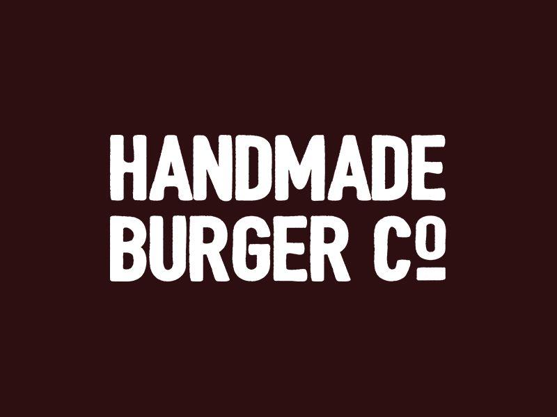 Maroon Company Logo - Handmade Burger Company Logo by Jess Aston | Dribbble | Dribbble