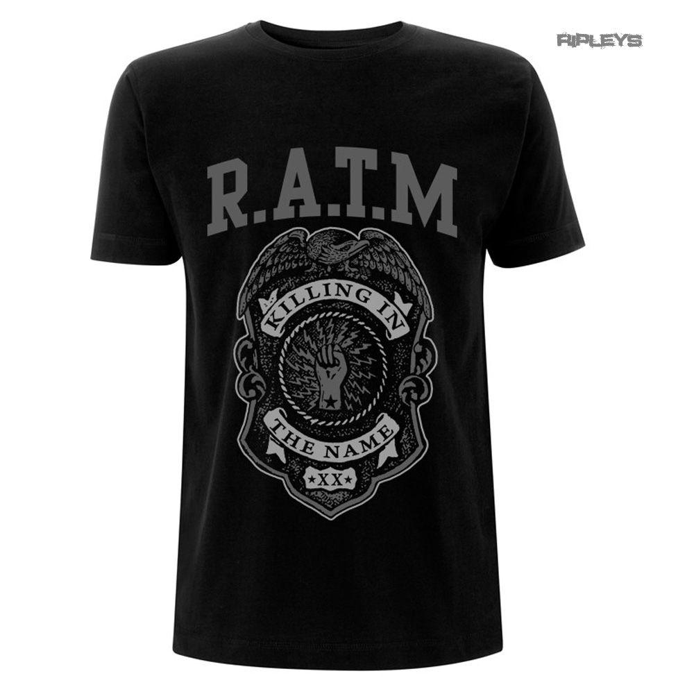 Rage Against the Machine Official Logo - Official T Shirt Rage Against The Machine Black 'KILLING In The Name ...