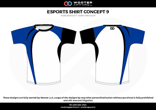 Blue and White E Logo - E-Sports — Wooter Apparel | Team Uniforms and Custom Sportswear