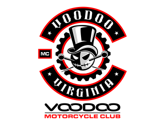 Motorcycle Gang Logo - VOODOO MC (motorcycle club) logo design - 48HoursLogo.com