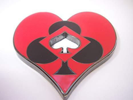 Heart Shaped Fitness Logo - Heart Shaped Poker Weight: Amazon.in: Sports, Fitness & Outdoors