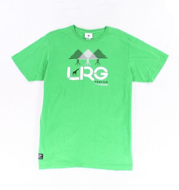 New Safari Logo - LRG Green Mens Size XL Safari Logo Crewneck Graphic Tee T Shirt
