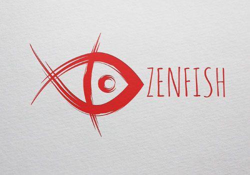 Zen Fish Logo - Zen Fish Logo – GRAPHICGO