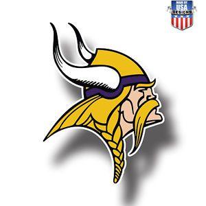 NFL Vikings Logo - Minnesota Vikings NFL Football Color Logo Sports Decal Sticker Free