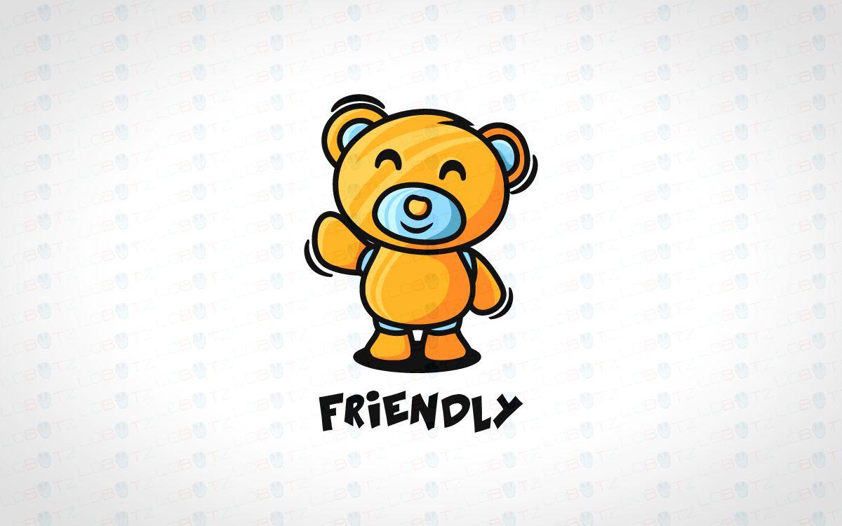 Teddy Bear Logo - Cute Teddy Bear Logo To Buy Online - Lobotz