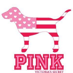 By Victoria's Secret Pink Logo - Victoria secret pink dog Logos