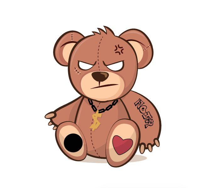 Teddy Bear Logo - Entry by alisasongko for Create a Teddy Bear Logo for a shirt