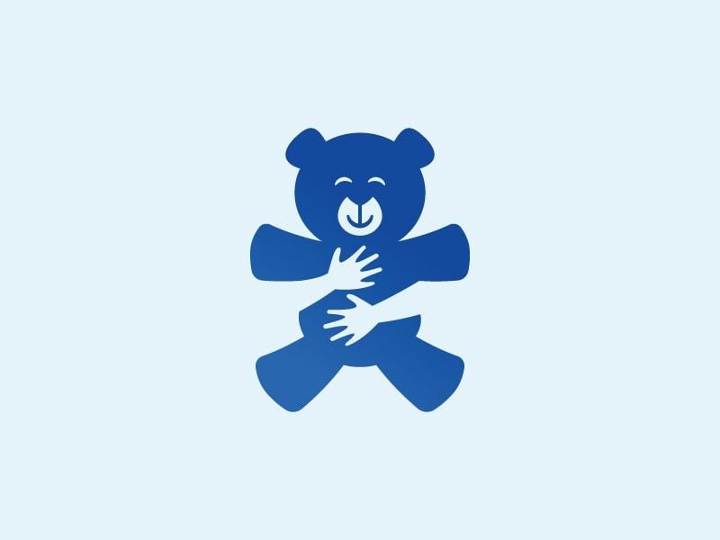 Teddy Bear Logo - Logos. Logo design, Bear logo