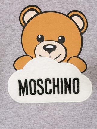 Teddy Bear Logo - Moschino Kids teddy bear logo sweatshirt $52 - Buy Online - Mobile ...