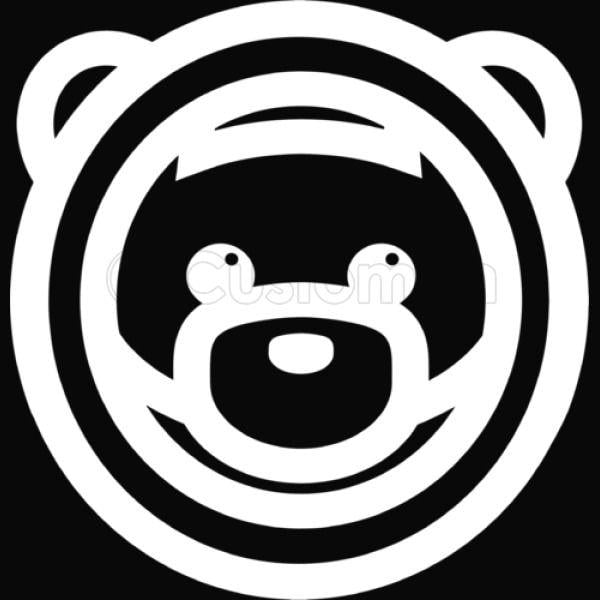Teddy Bear Logo - Ozuna Teddy Bear Logo Baby Bib