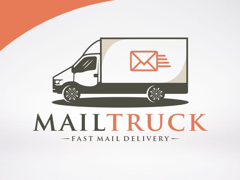 Mail Truck Logo - Mail Truck Logo by Alberto Bernabe | Dribbble | Dribbble