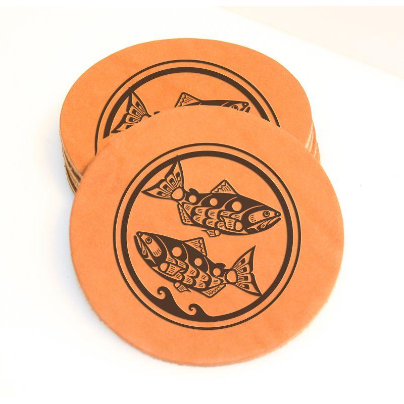 Zen Fish Logo - Zen Fish Coasters – Set of Six | OOWEE Products