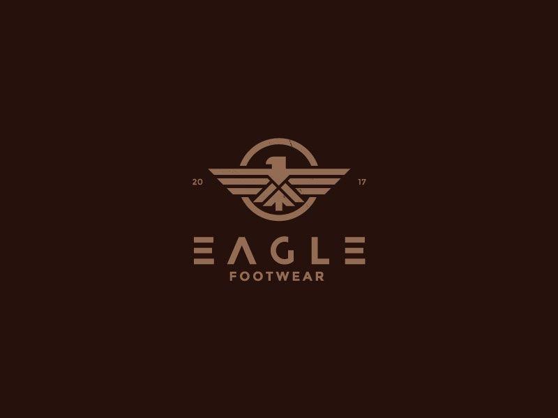 Tan Eagle Logo - Eagle Logo