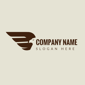 Tan Eagle Logo - Free Eagle Logo Designs | DesignEvo Logo Maker