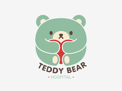 Teddy Bear Logo - Teddy Bear Hospital Logo by Zyen Tee | Dribbble | Dribbble