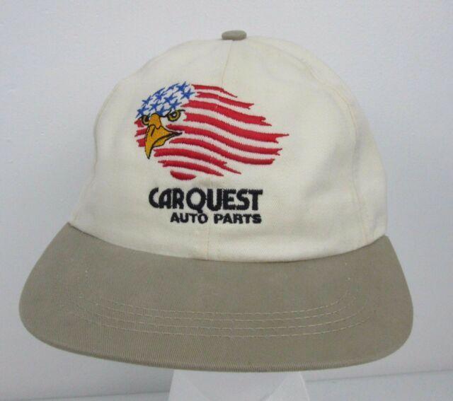 Tan Eagle Logo - Carquest Auto Parts Eagle American Flag Logo Tan Snapback Hat One