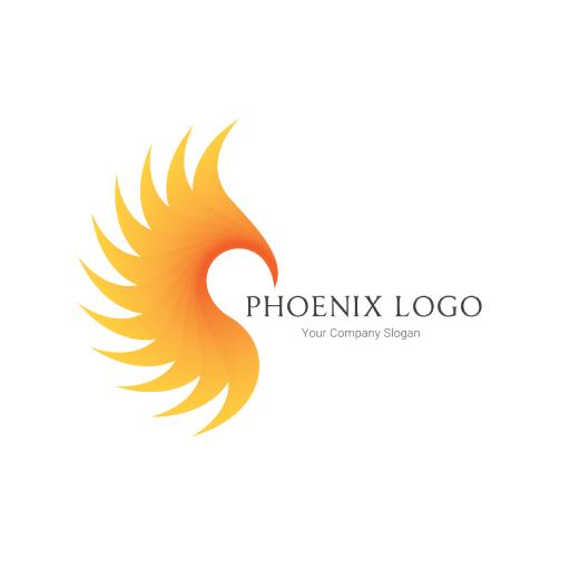 Orange Bird Company Logo - Free Yellow And Orange Phoenix Company Logo Design