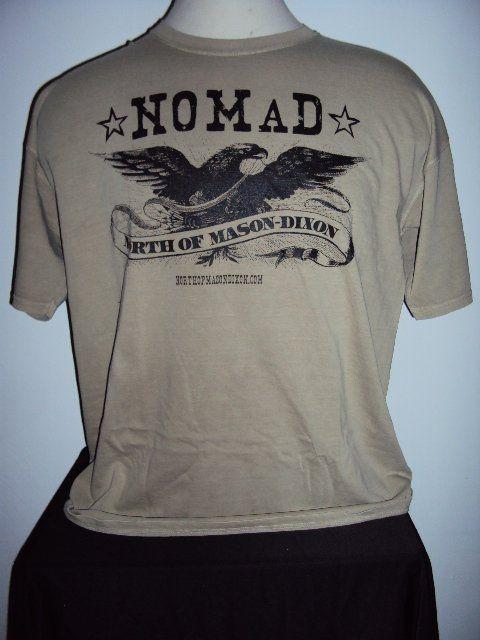 Tan Eagle Logo - NOMaD Eagle Logo Tan T-Shirt / North Of Mason-Dixon(NOMAD)