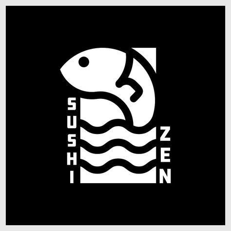 Zen Fish Logo - Logo Challenges | Logo Inspiration | Pinterest | Logos, Logo ...