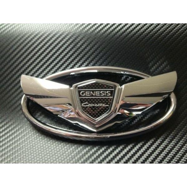 Genesis Coupe Logo - Chrome Wing Emblems set genesis coupe