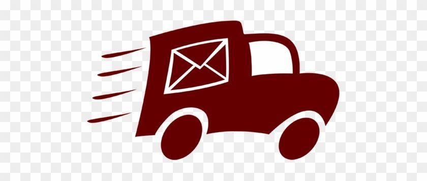 Mail Truck Logo - Free Delivery Van Truck Transparent PNG Clipart Image