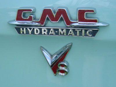 Vintage GMC Truck Logo - 1955-1957 GMC Fender Emblem – Jim Carter Truck Parts