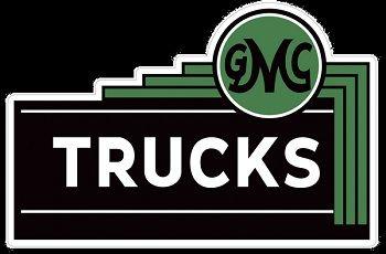 Vintage GMC Truck Logo - GMC Trucks Metal Sign | Car - Truck Brands | Signs | From Garage Art LLC