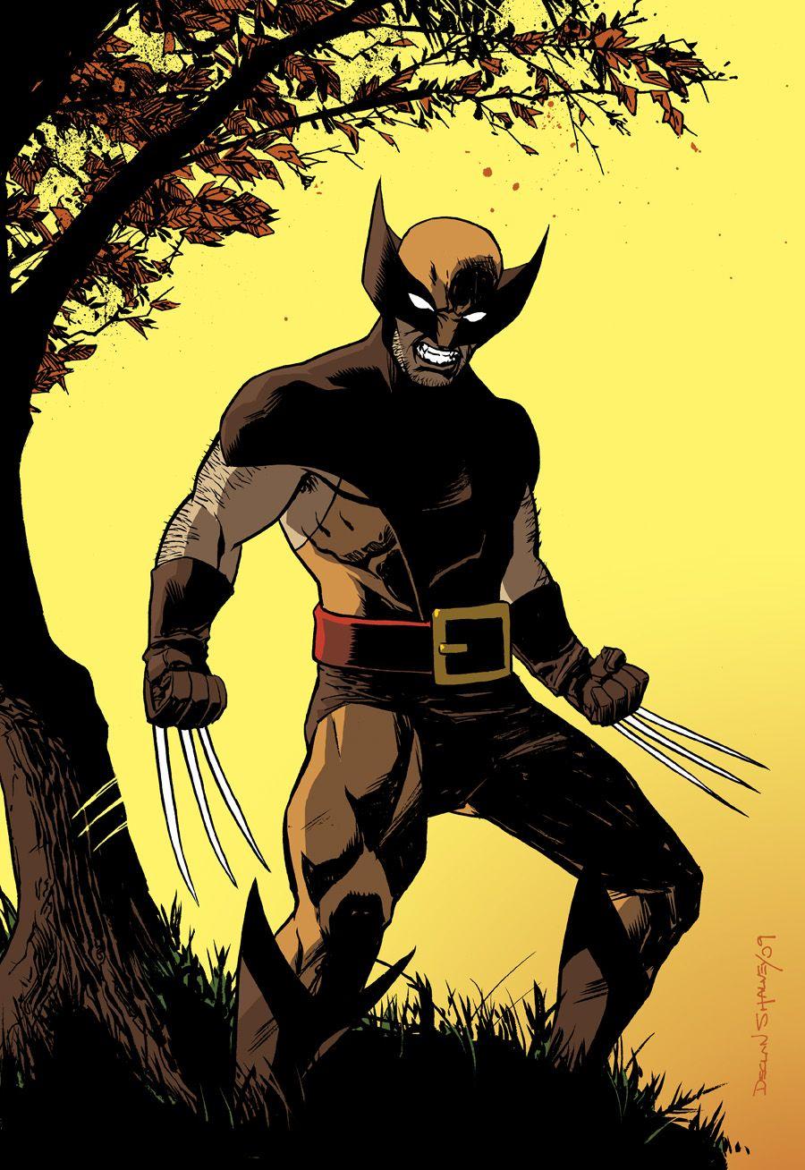 Brown and Yellow Wolverine Logo - Brown and Yellow vs Yellow and Blue - Wolverine - Comic Vine