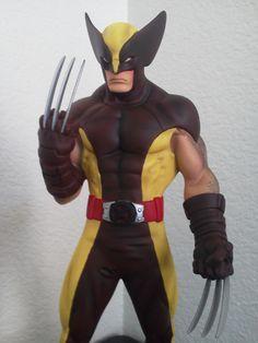 Brown and Yellow Wolverine Logo - Best Wolverine image. Comics, Marvel universe, Action figures