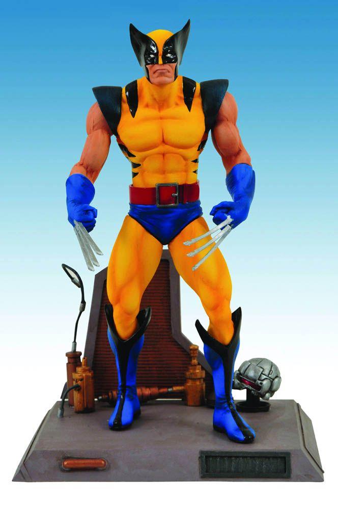 Brown and Yellow Wolverine Logo - Diamond Select: Marvel Select Wolverine | YouBentMyWookie