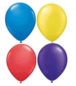 Purple Yellow Red Blue Logo - The Wiggles Party Balloons 20 x Red Yellow Blue & Purple Latex ...