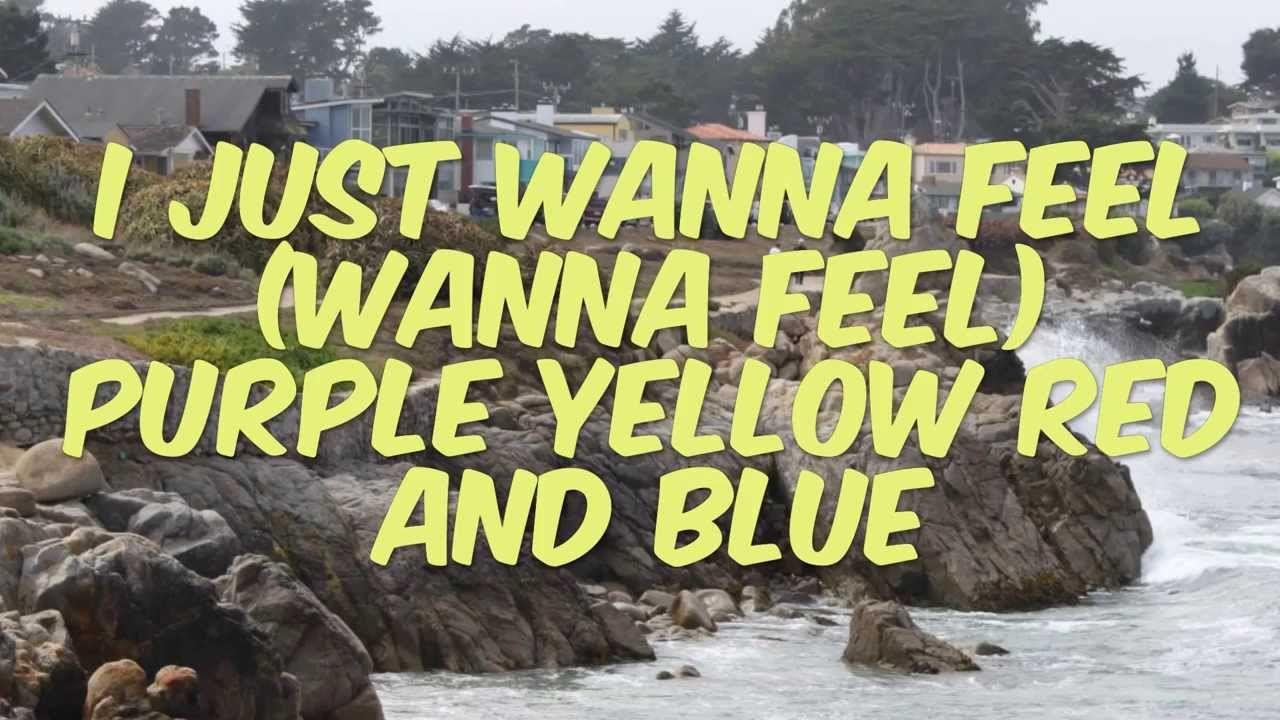 Purple Yellow Red Blue Logo - Portugal The Man Purple, Yellow, Red and Blue Lyrics Video - YouTube